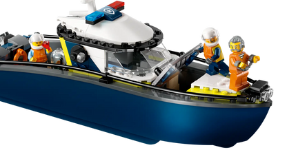 60456 LEGO City - Inseguimento del motoscafo della Polizia