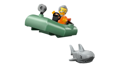 60456 LEGO City - Inseguimento del motoscafo della Polizia