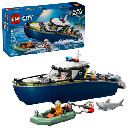 60456 LEGO City - Inseguimento del motoscafo della Polizia