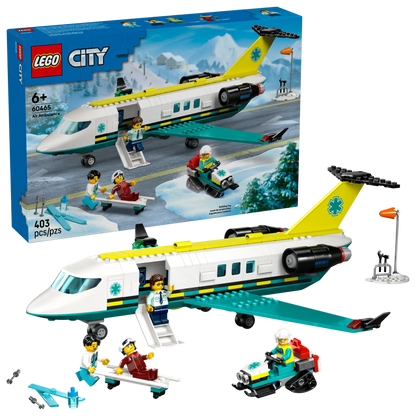 60465 LEGO City - Aereo ambulanza di emergenza