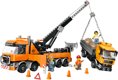 60467 ESCLUSIVA LEGO City - Carro attrezzi heavy duty con gru
