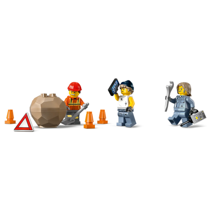 60467 ESCLUSIVA LEGO City - Carro attrezzi heavy duty con gru