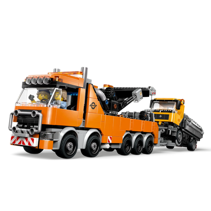 60467 ESCLUSIVA LEGO City - Carro attrezzi heavy duty con gru