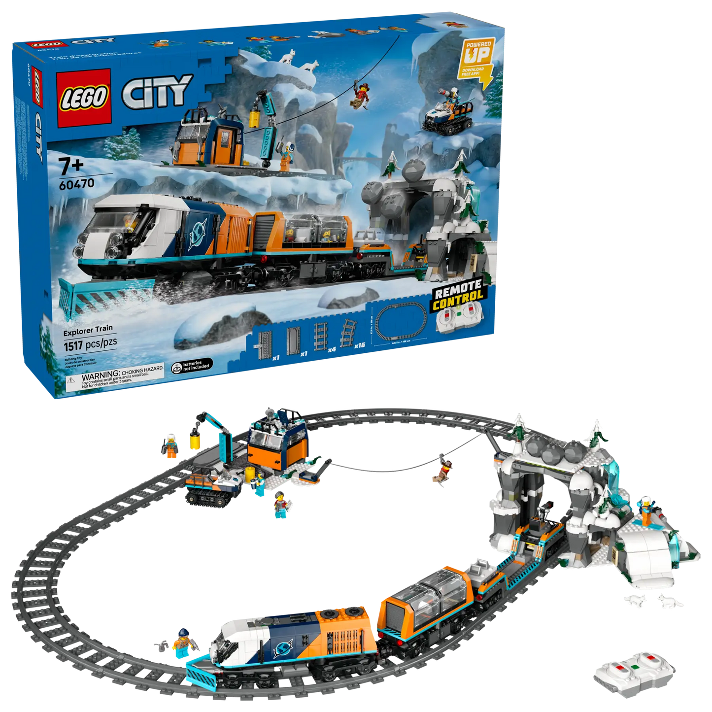 60470 LEGO City - Treno espresso artico degli esploratori