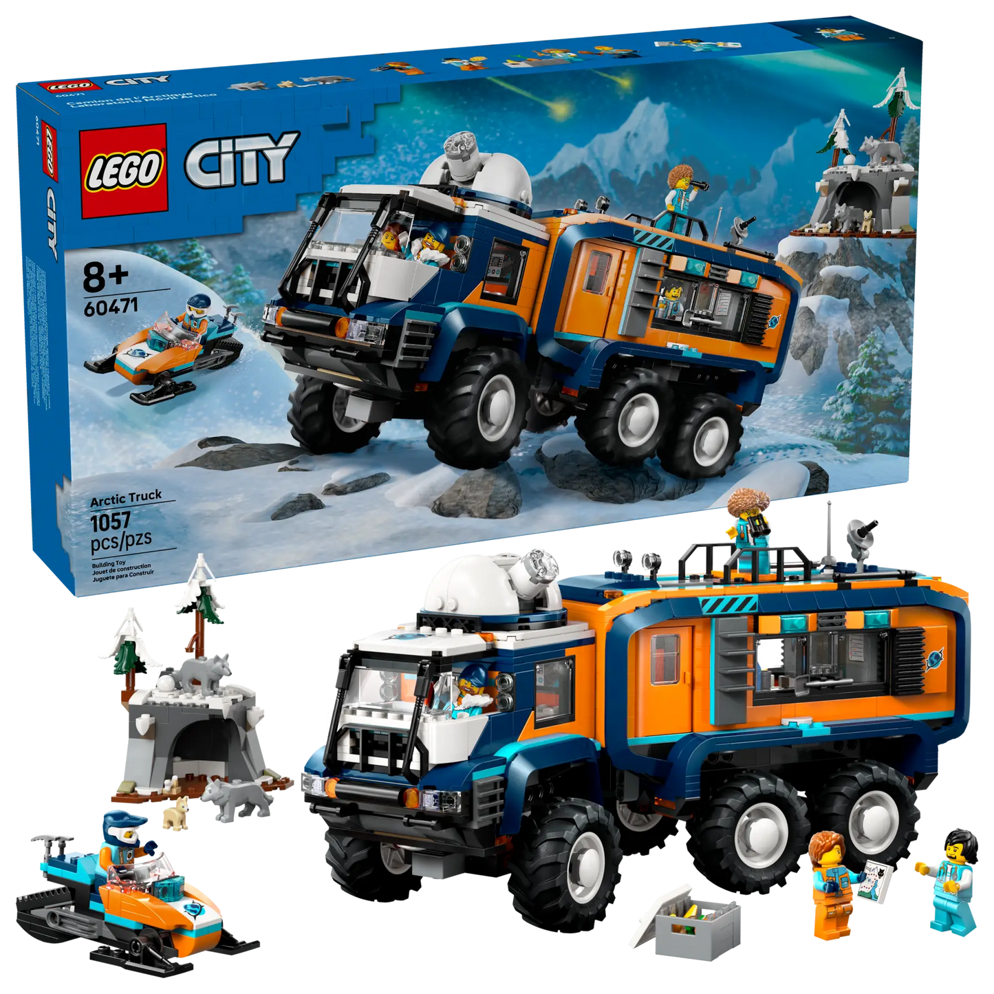 60471 LEGO City - Grande camion artico con laboratorio