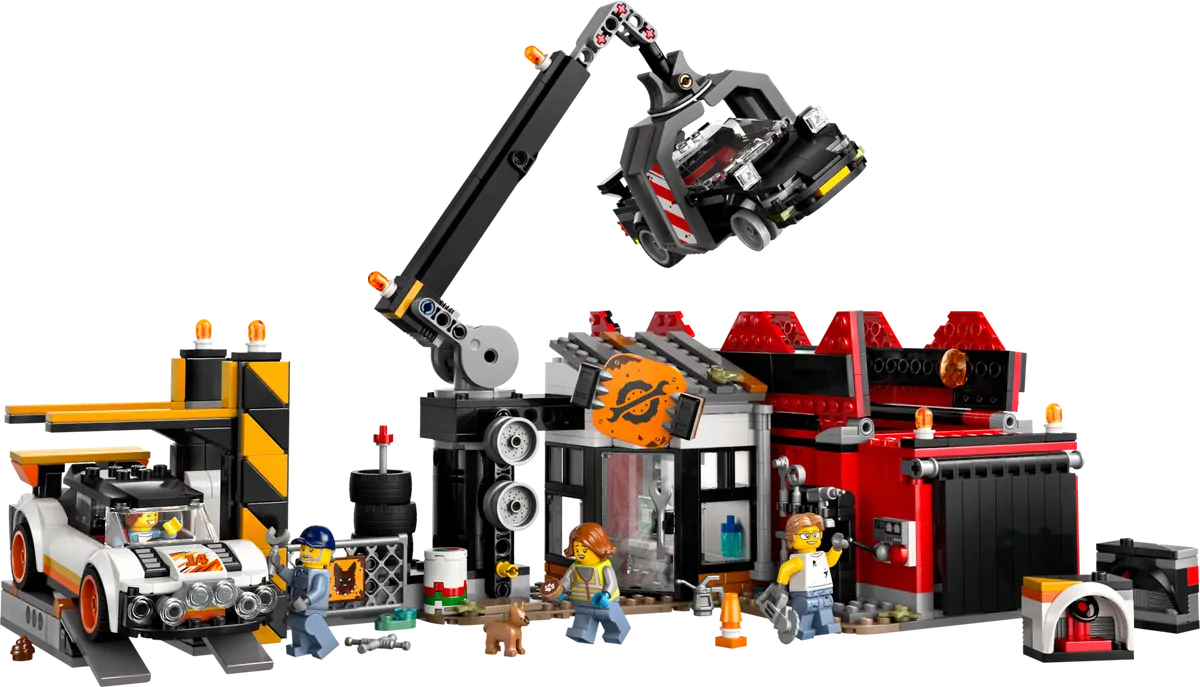 60472 LEGO City - Sfasciacarrozze con auto