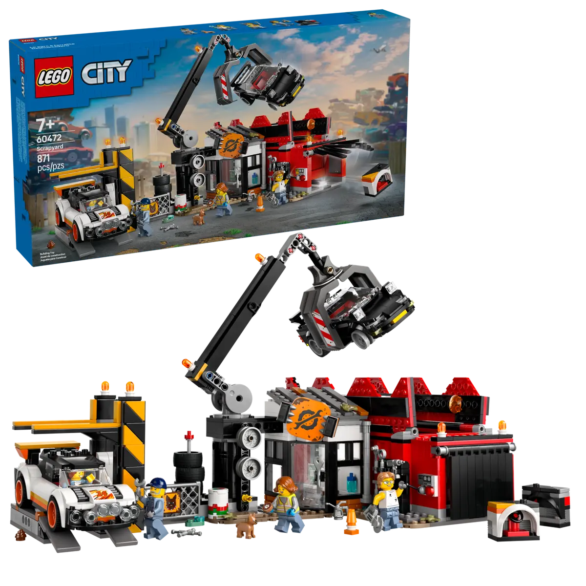 60472 LEGO City - Sfasciacarrozze con auto