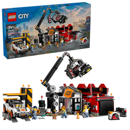 60472 LEGO City - Sfasciacarrozze con auto