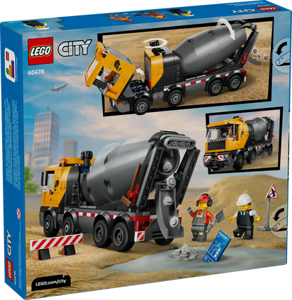 DISPONIBILE DA GENNAIO 2026 - 60478 LEGO City - Betoniera