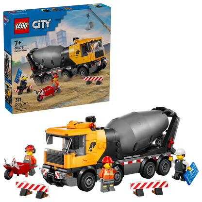 DISPONIBILE DA GENNAIO 2026 - 60478 LEGO City - Betoniera