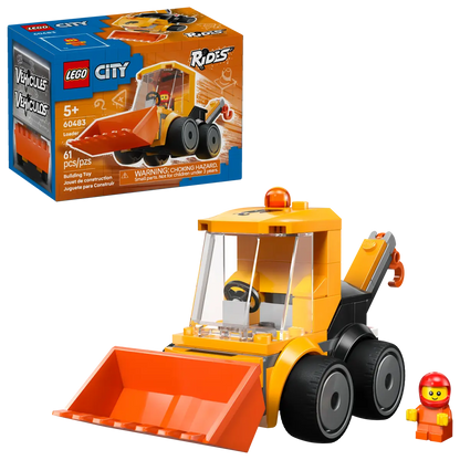 DISPONIBILE DA GENNAIO 2026 - 60483 LEGO City - Veicoli – Ruspa da cantiere