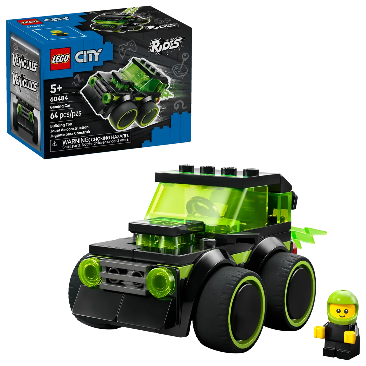 DISPONIBILE DA GENNAIO 2026 - 60484 LEGO City - Veicoli – Auto da corsa da gioco