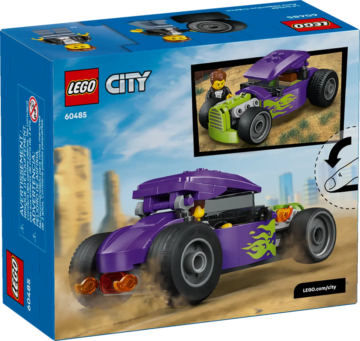 60485 LEGO City - Bolide