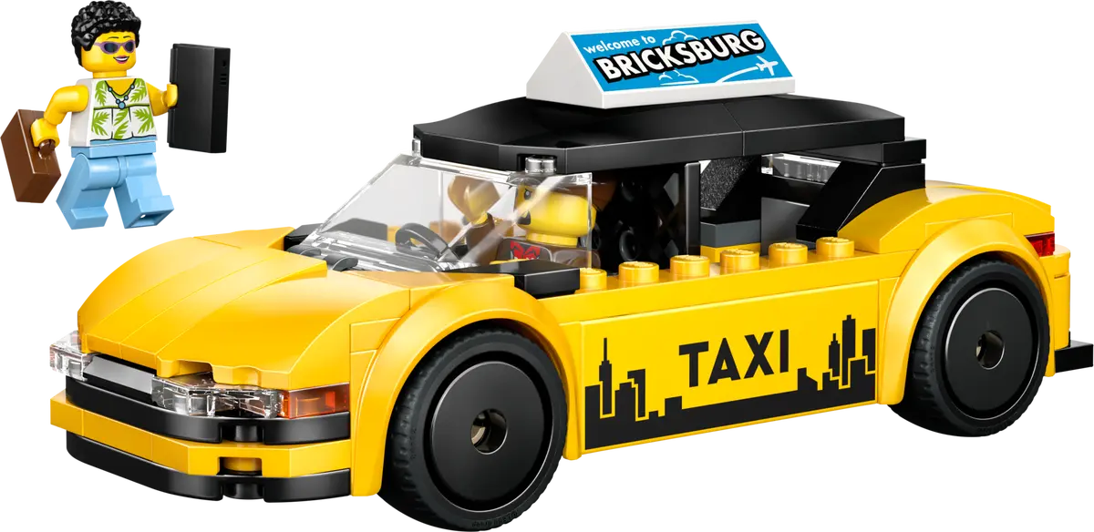 DISPONIBILE DA GENNAIO 2026 - 60487 LEGO City - Taxi giallo