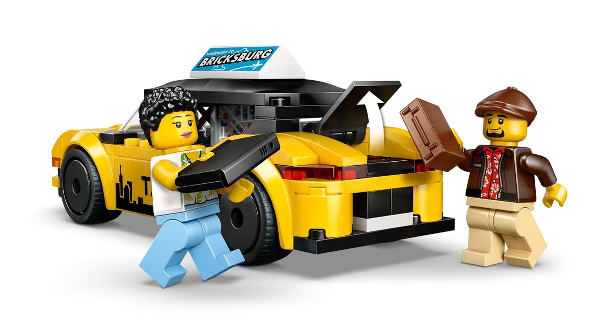 DISPONIBILE DA GENNAIO 2026 - 60487 LEGO City - Taxi giallo