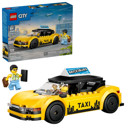 DISPONIBILE DA GENNAIO 2026 - 60487 LEGO City - Taxi giallo