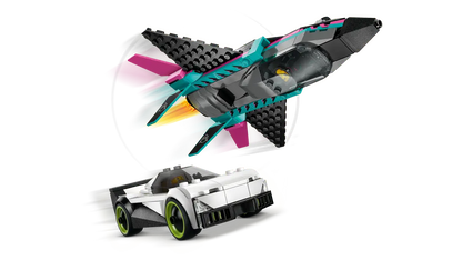 DISPONIBILE DA GENNAIO 2026 - 60489 LEGO City - Jet contro Auto sportiva