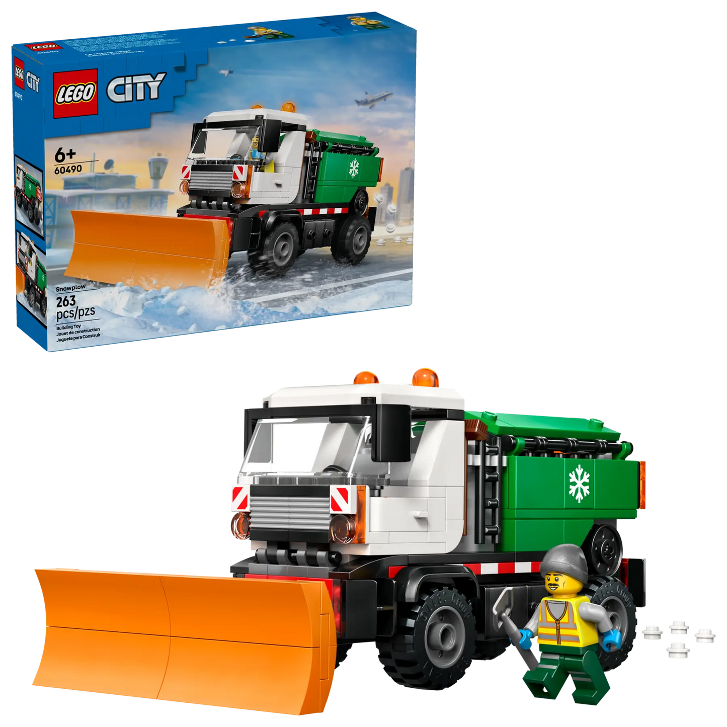 DISPONIBILE DA GENNAIO 2026 - 60490 LEGO City - Spazzaneve
