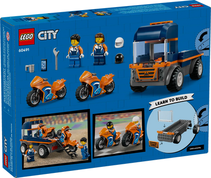 DISPONIBILE DA GENNAIO 2026 - 60491 LEGO City - Trasportatore di moto
