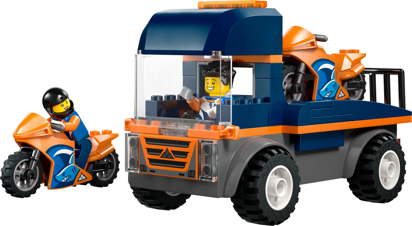 DISPONIBILE DA GENNAIO 2026 - 60491 LEGO City - Trasportatore di moto