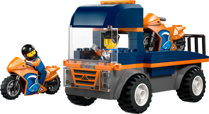 DISPONIBILE DA GENNAIO 2026 - 60491 LEGO City - Trasportatore di moto