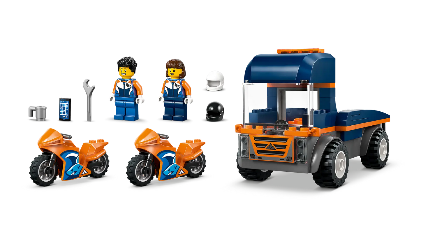 DISPONIBILE DA GENNAIO 2026 - 60491 LEGO City - Trasportatore di moto