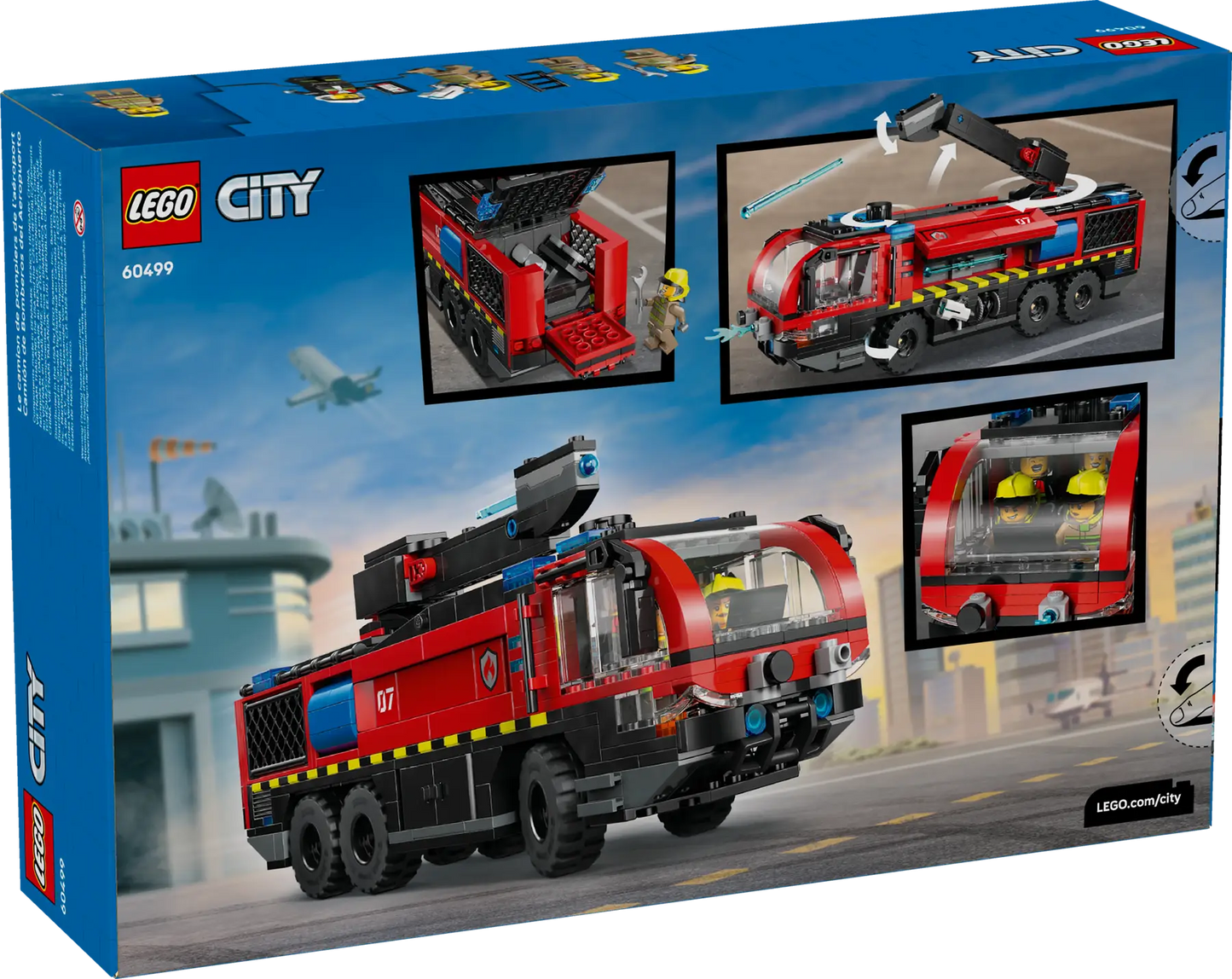 DISPONIBILE DA GENNAIO 2026 - 60499 LEGO City - Autopompa dell’aeroporto