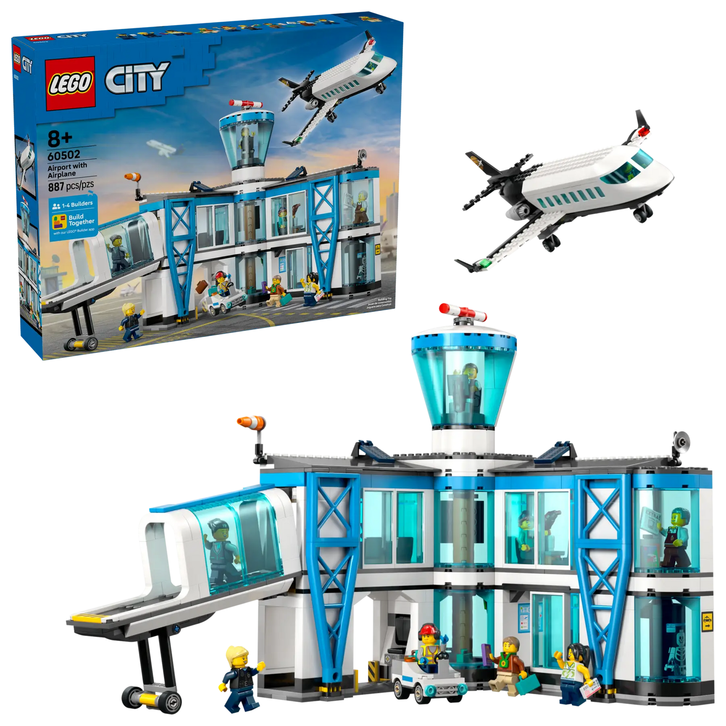 DISPONIBILE DA GENNAIO 2026 - 60502 LEGO City - Aeroporto con aereo
