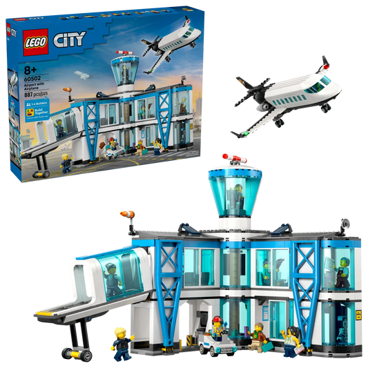 DISPONIBILE DA GENNAIO 2026 - 60502 LEGO City - Aeroporto con aereo