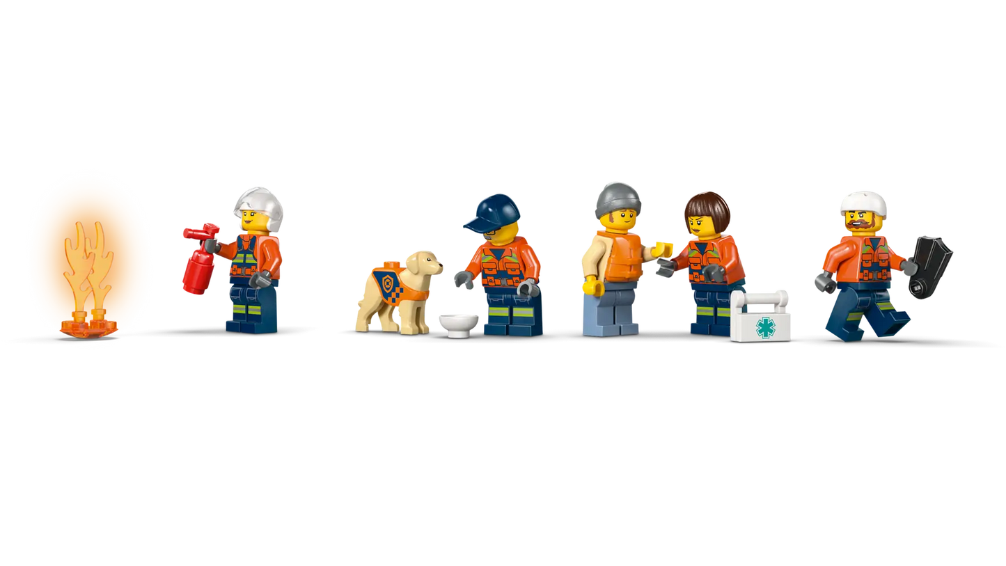 60504 LEGO City - Motoscafo di soccorso ed elicottero della Guardia Costiera