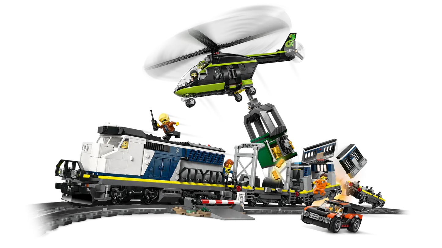 60508 LEGO City - Rapina al treno della polizia