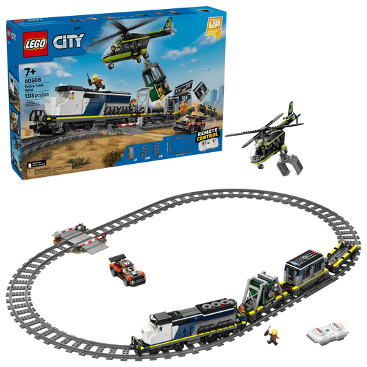 60508 LEGO City - Rapina al treno della polizia