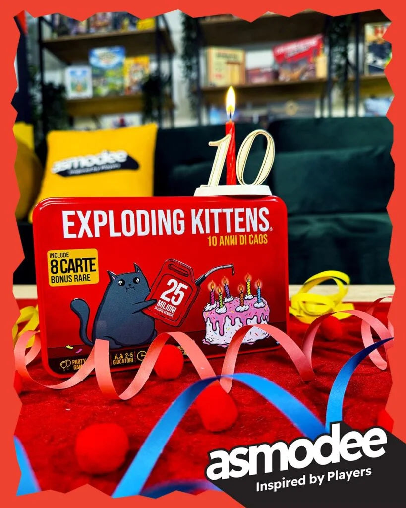 Exploding Kittens: 10 Anni di Caos
