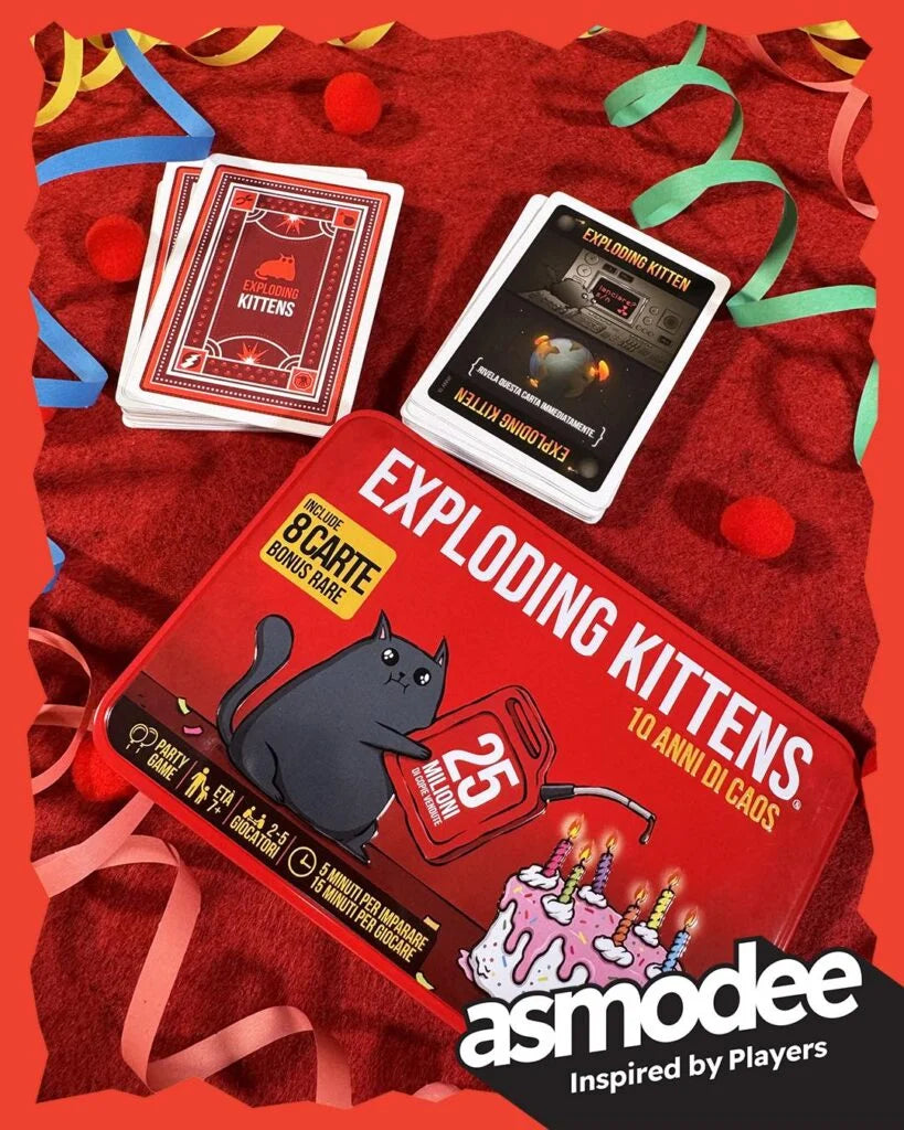 Exploding Kittens: 10 Anni di Caos