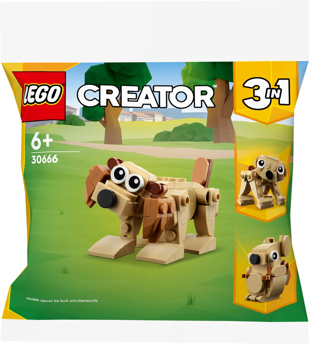 30666 LEGO Polybag Creator 3 in 1 - Animali Regalo