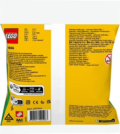 30666 LEGO Polybag Creator 3 in 1 - Animali Regalo