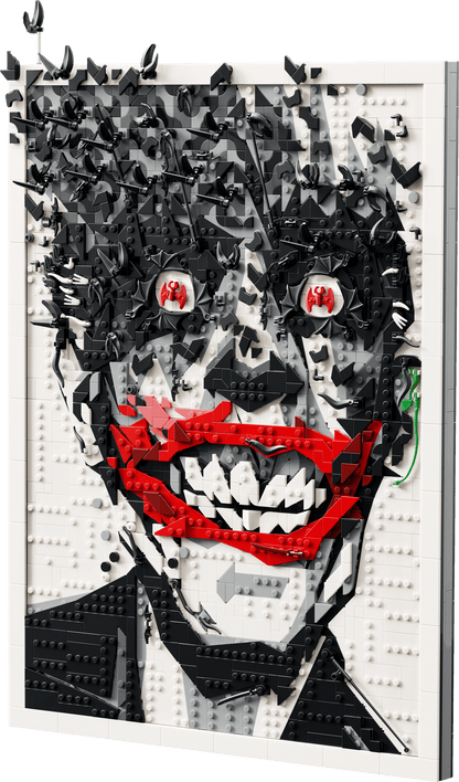 DISPONIBILE DA GENNAIO 2027 - 67012 LEGO Art - Wall Art Copertina fumetto The Joker™