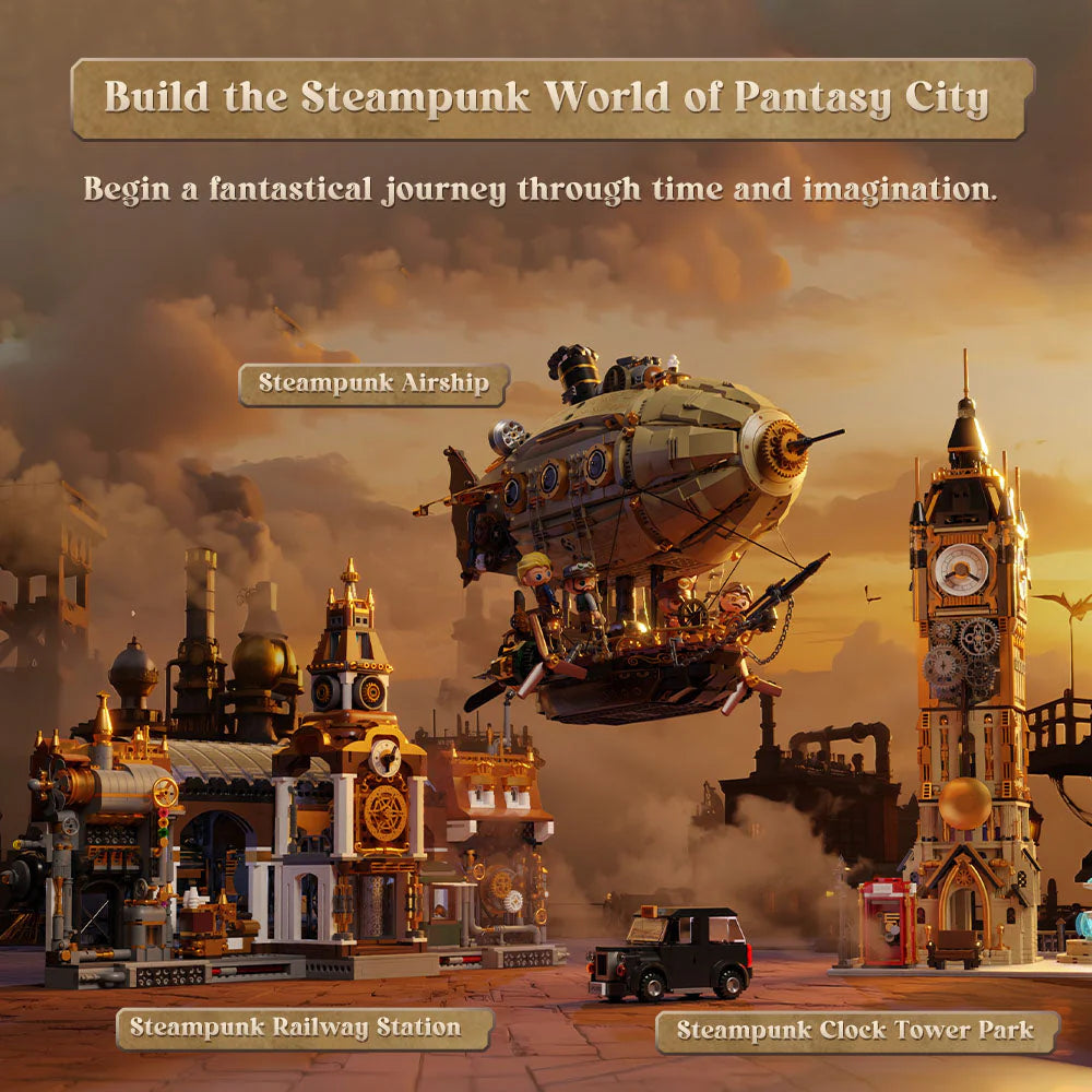 85021 PANTASY Steampunk - Steampunk Airship
