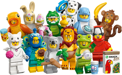 DISPONIBILE DA GENNAIO 2026 - 71051 LEGO Minifigures Serie  28 - Serie animali - Completa