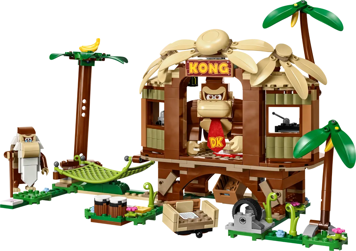 71424 LEGO Super Mario - Pack di espansione Casa sull'albero di Donkey Kong