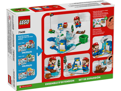 71430 LEGO Super Mario - Pack di espansione La settimana bianca della famiglia Pinguotto