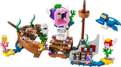 71432 LEGO Super Mario - Pack di espansione Il veliero sommerso di Dorrie