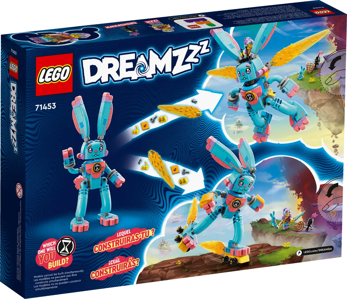 71453 LEGO Dreamzzz™ – Izzie e il coniglio Bunchu – sgorbatipiacenza