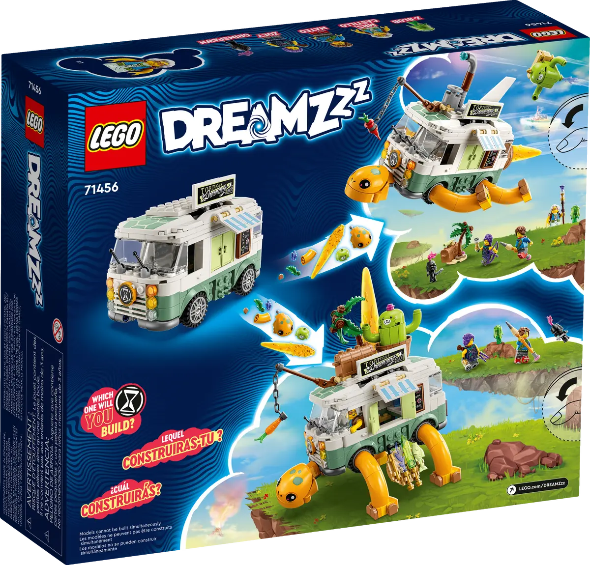 71456 LEGO Dreamzzz™ – Il furgone tartaruga della Signora Castillo