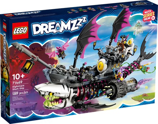 71469 LEGO Dreamzzz™ – Nave-squalo Nightmare