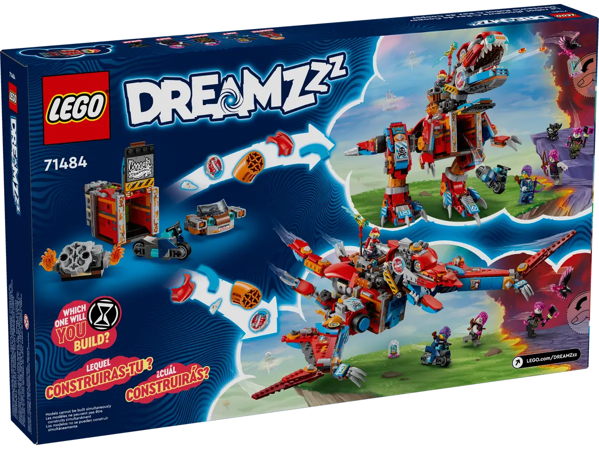 71484 LEGO Dreamzzz™ – Dinosauro robot C-Rex di Cooper