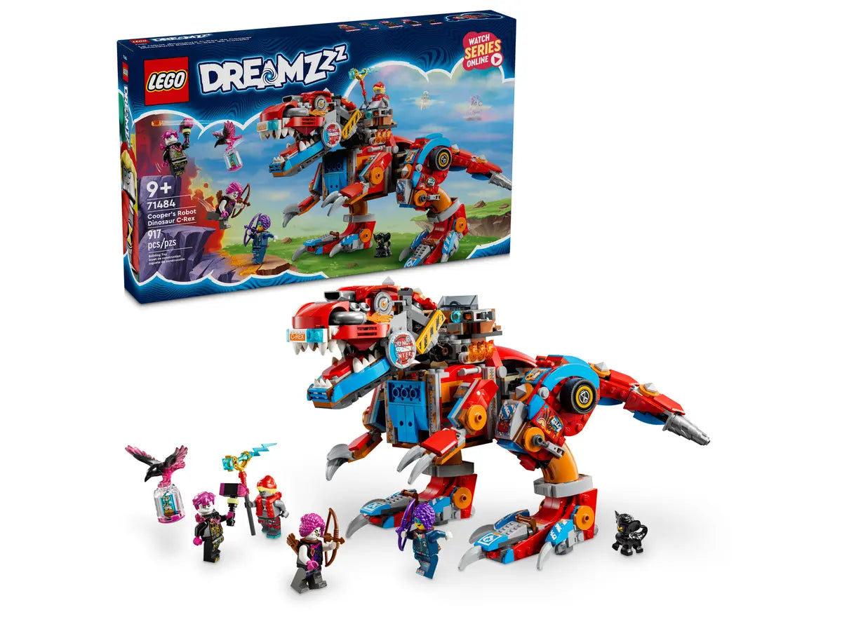 71484 LEGO Dreamzzz™ – Dinosauro robot C-Rex di Cooper