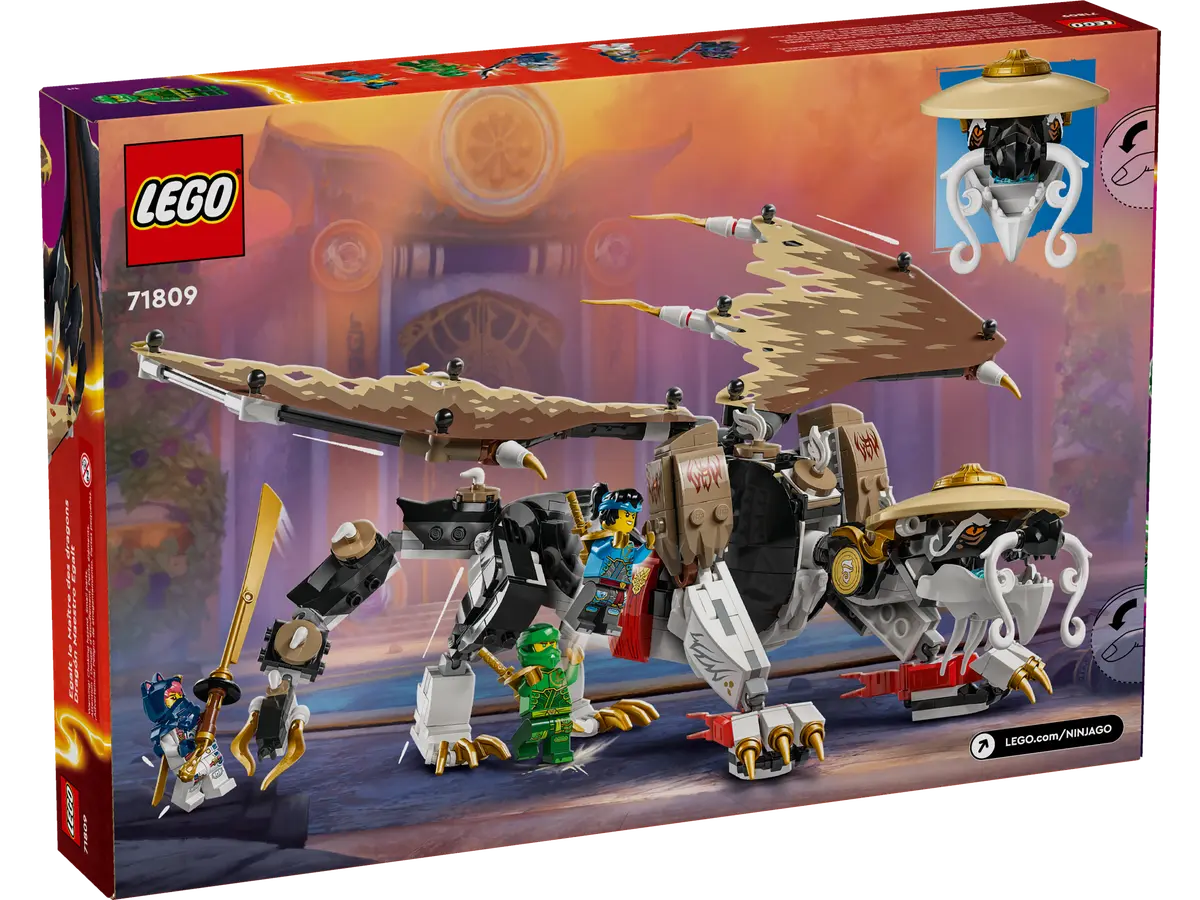 71809 LEGO Ninjago - Egalt, il Drago Maestro