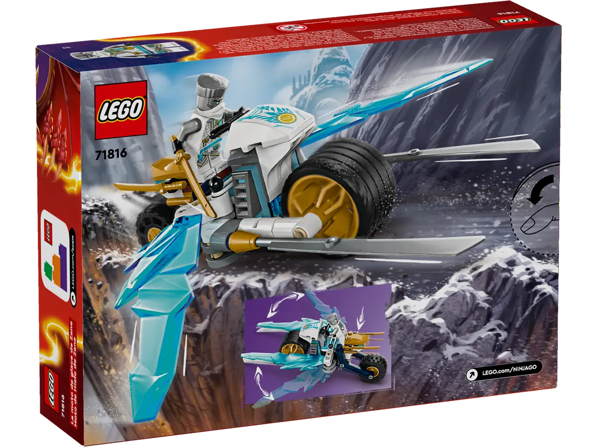 71816 LEGO Ninjago - Moto di ghiaccio di Zane