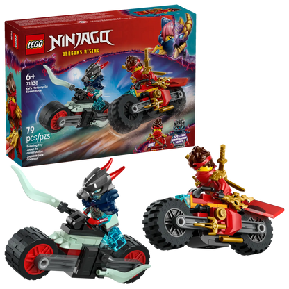 71838 LEGO Ninjago - Gara di velocità sulla moto di Kai